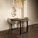 Tower Living Bartafel Ultimo Live Edge Acacia Zwart