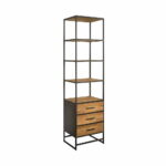 Tower Living Boekenkast Felino 60 cm Teak