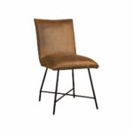 Tower Living Eetkamerstoel Trofa Stof Amazon 9 Cognac (2)