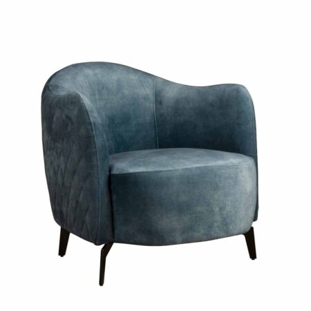 Tower Living Fauteuil Bondo Stof Bliss 18 Blue (2)