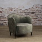 Tower Living Fauteuil Bondo Stof Bliss 20 Dark Green