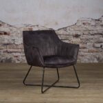 Tower Living Fauteuil Monte Stof Adore 29 Anthracite