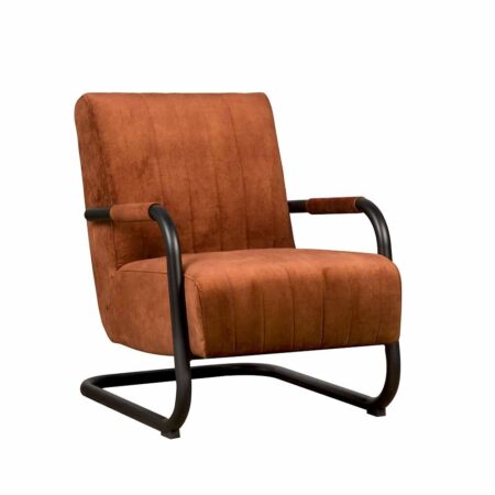 Tower Living Fauteuil Riva Stof Adore 24 Copper (2)