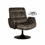 Tower Living Fauteuil Tropea Stof Adore Dark Green 17 (2)