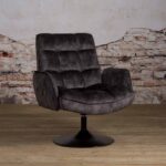 Tower Living Fauteuil Tropea Stof Adore Dark Grey 29