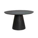 Tower Living Ronde Eettafel Premana Mango Zwart