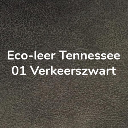 Eco-leder Tennessee Verkeerszwart (01)