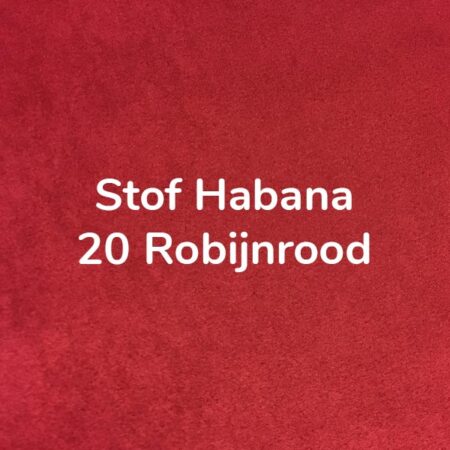 Stof Habana Robijnrood (20)