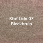 Stof Lido 07 Bleekbruin