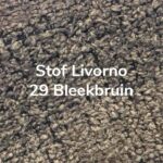 Stof Livorno 29 Bleekbruin