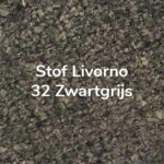 Stof Livorno 32 Zwartgrijs