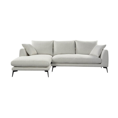 Loungebank Nottingham 2.5 zits links - Stof Copenhagen 900 light ivory