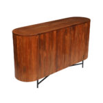 Dressoir Japandi 145 cm Mango Bruin