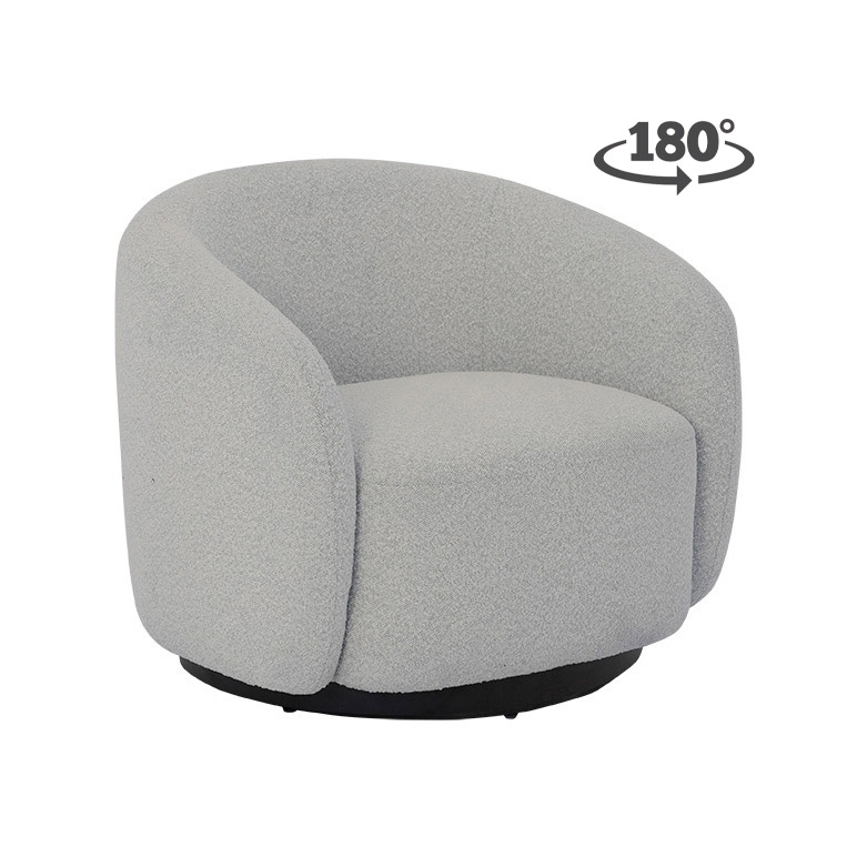 Tower Living Fauteuil Belfast Stof Copenhagen 803 Cement Grey