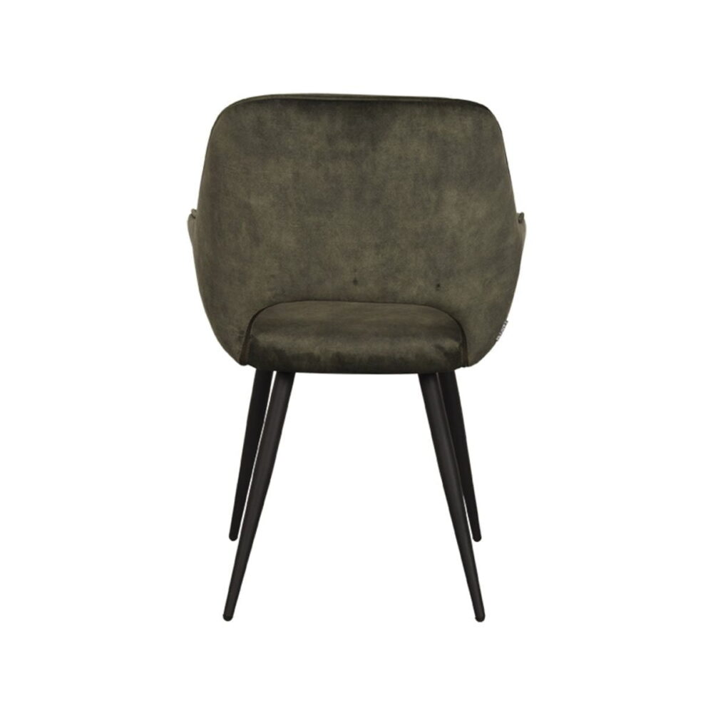 LABEL51 Eetkamerstoel Chair Fer Hunter Velours 60x59x87 cm Achter.jpg