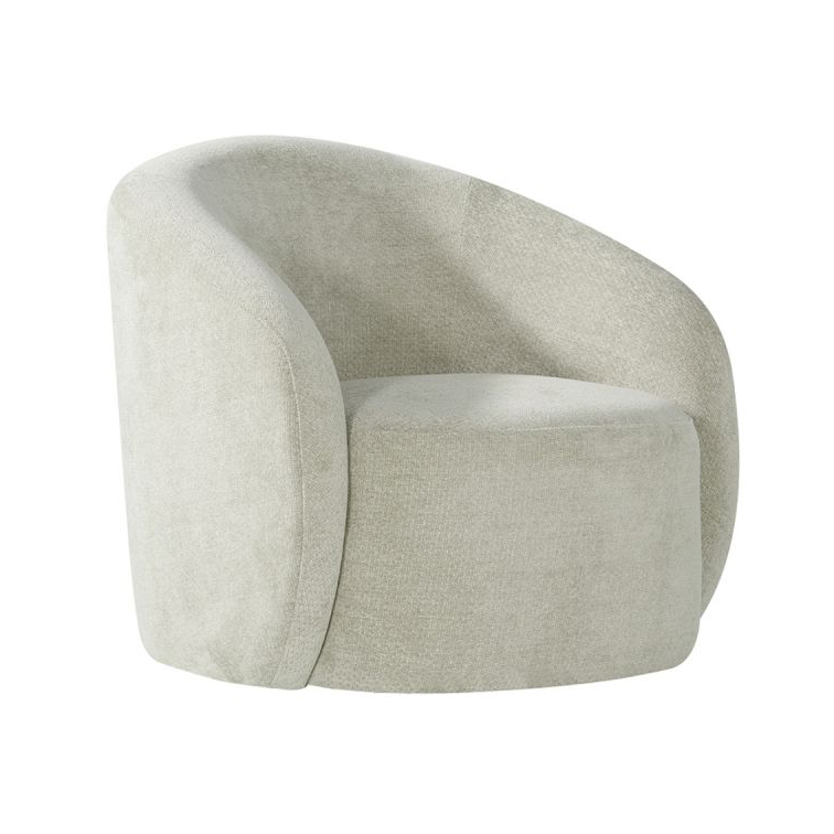 LABEL51 Fauteuil Alby Stof Naturel Elite Zonder Poten