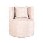 LABEL51 Fauteuil Evy 65cm Naturel Velours Voorkant.jpg