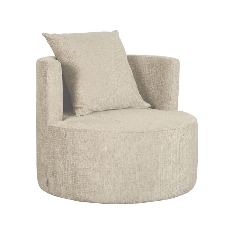 LABEL51 Fauteuil Evy 90cm Desert Elegance Perspectief