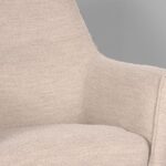 LABEL51 Fauteuil Tod Naturel Boucle 76x75x90 cm Detail