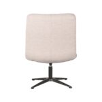 LABEL51 Fauteuil Vince Naturel Boucle 63x74x91 cm Achterkant