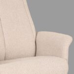 LABEL51 Relaxfauteuil Bergen 77x76x105 Cm Naturel Touch Detail v2