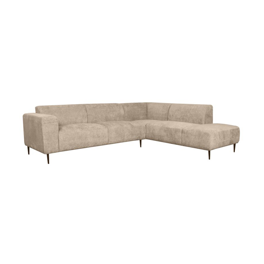 LABEL51 Loungebank Ottoman Eden Rechts Stof Elite Clay (2)