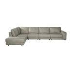 LABEL51 Loungebank Ottoman Tivoli 376 Cm Microvezel Dalton Taupe 5 Links (2)