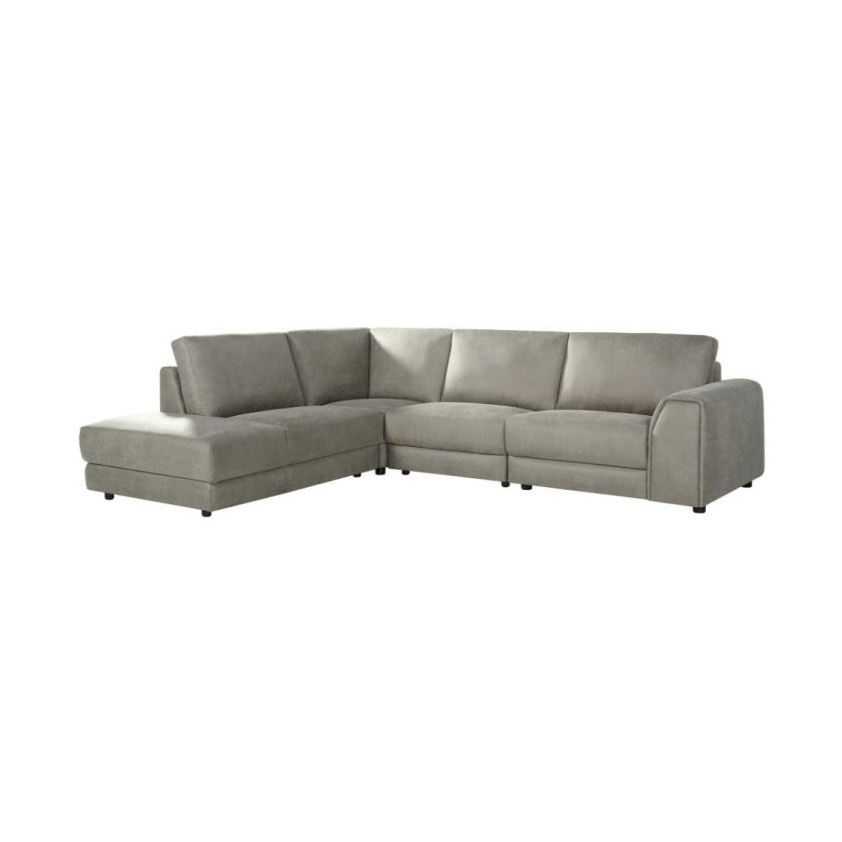 LABEL51 Loungebank Ottoman Tivoli Microvezel Dalton Taupe 5 Links (2)