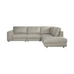 LABEL51 Loungebank Ottoman Tivoli Microvezel Dalton Taupe 5 Rechts