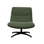 LABEL51 Draaifauteuil Calix 77x93x88 Cm Met Stof Forest Royal Boucle (2)