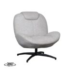 LABEL51 Fauteuil Clayton 82x89x91 Cm Met Stof Khaki Canyon (1)