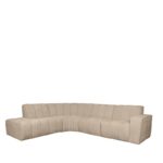 LABEL51 Loungebank Ottoman Vitoro 329x227x82 Cm Clay Elite Links