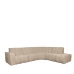 LABEL51 Loungebank Ottoman Vitoro 329x227x82 Cm Clay Elite Rechts